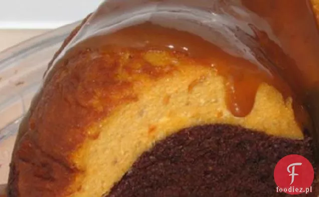Sernik Dyniowy Nadziewany Czekoladą Ciasto Bundt W. Dulce De Leche
