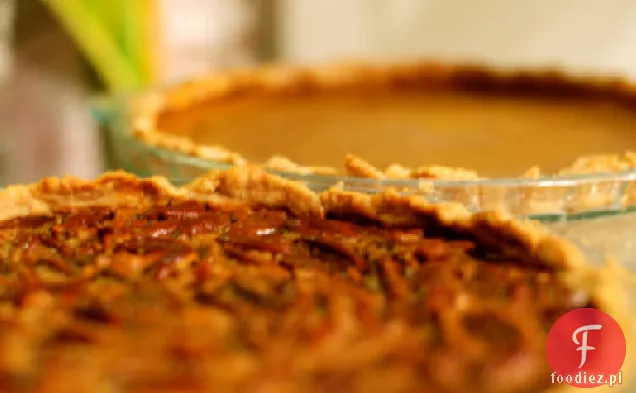 Pumpkin Pecan Layer Pie