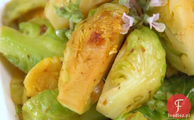 Curry Brussel Sprouts Przepis