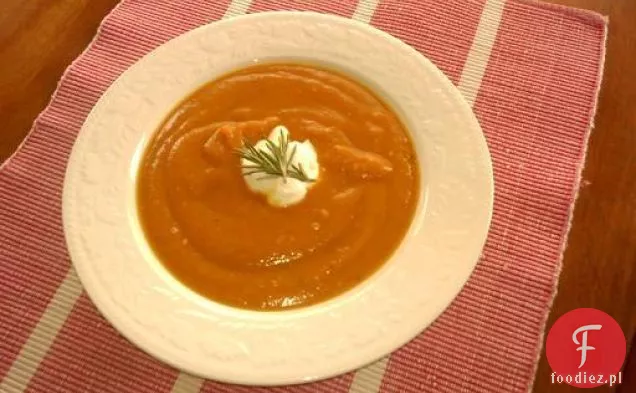 Zupa Z Pieczonej Dyni