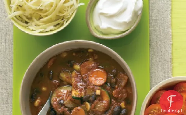 Wegetariańskie Chili Z Czarną Fasolą