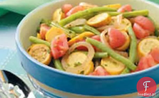 Squash and Bean Saute