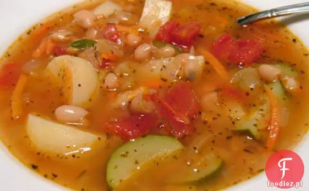 Minestrone Z Białej Fasoli