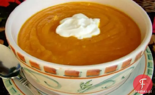Zupa Z Pieczonej Dyni