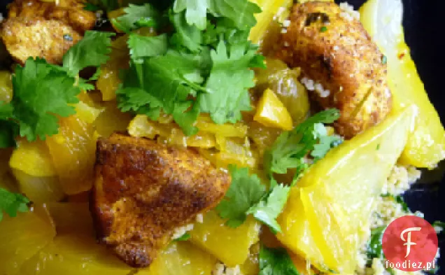 Marokański Kurczak Stir Fry