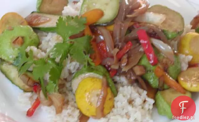 Baby Squash Stir Fry------