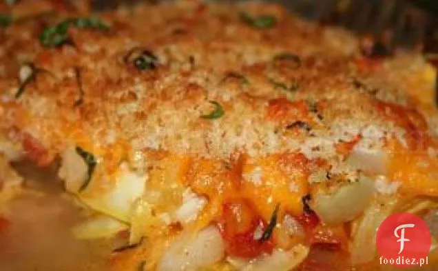 Pieczenie świeżych pomidorów i dyni