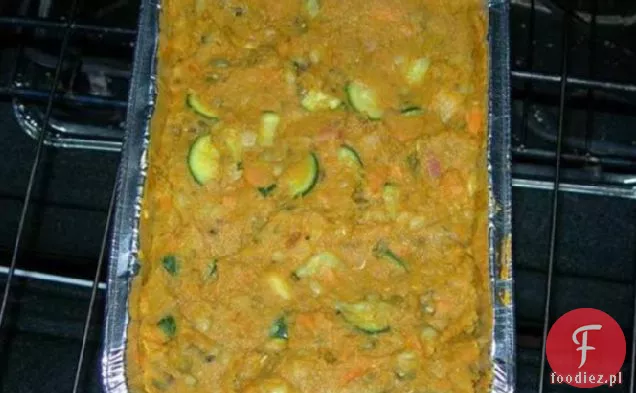 Curry fasola mung z rabarbarem i pochrzyn