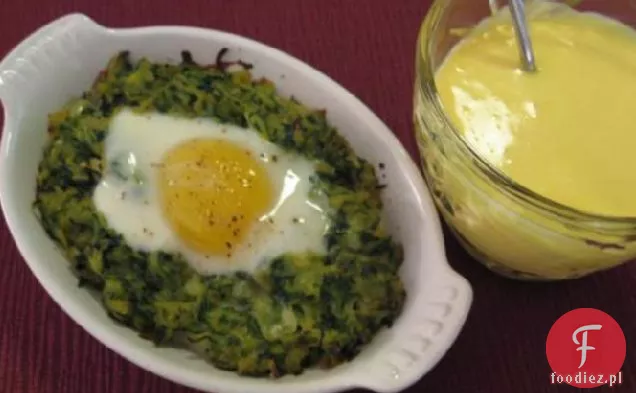 Jajka pieczone w cukinii (Epikure Wegetariański)