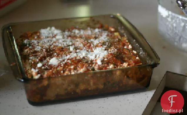 Herbed Tofu Lasagne Z Cukinią