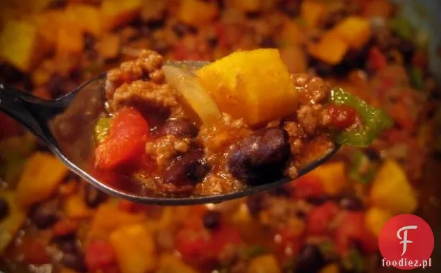 Chipotle Butternut Dziczyzna Chili
