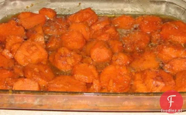 Babcie Święto Dziękczynienia słodkie ziemniaki pochrzyn