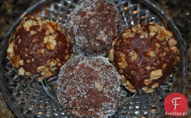 Orange Cordial Fudge Balls