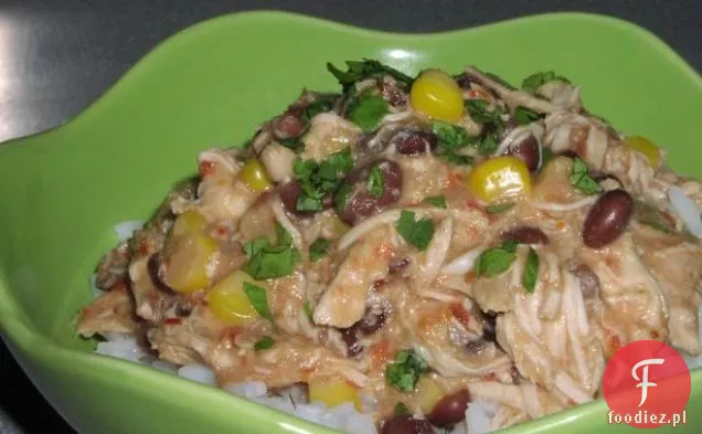 Kickin ' kremowy gulasz z kurczaka w powolnej kuchence