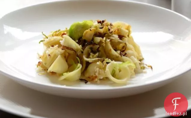 Makaron Orecchiette Z Chrupiącą Pieczoną Brukselką