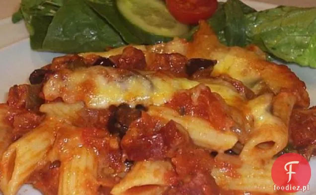 Penne Salami Bake