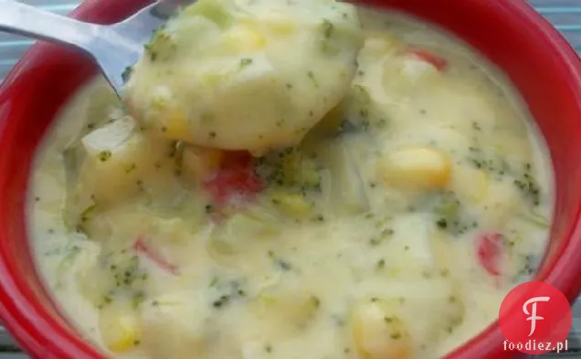 Brokuł-Cheddar Chowder