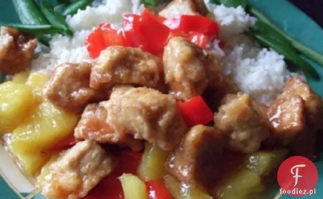 River Road Cookbook słodko-kwaśna wieprzowina