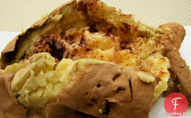 Kopnął Pieczone słodkie ziemniaki
