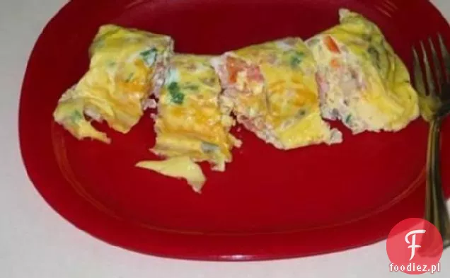 Omlet z woreczkiem Ziploc (jajka w pośpiechu)