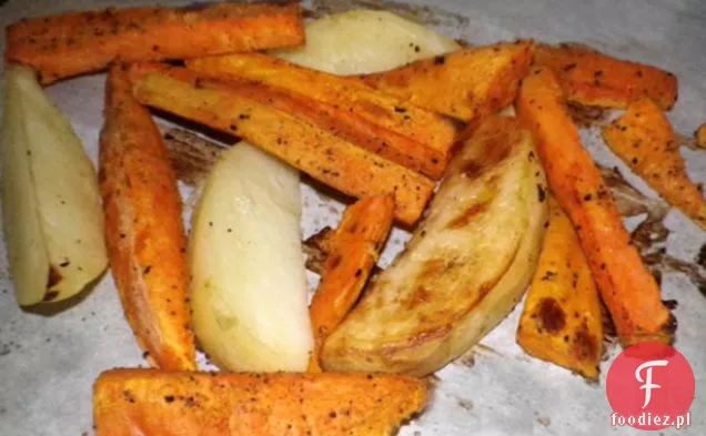 Frytki Z Pieca Przyprawione Kminkiem