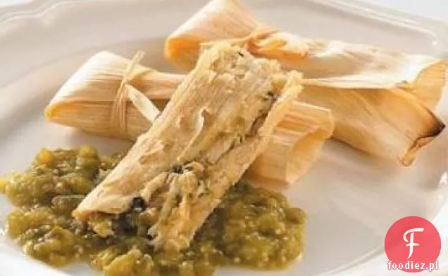Zielony Chile Kurczak Tamales