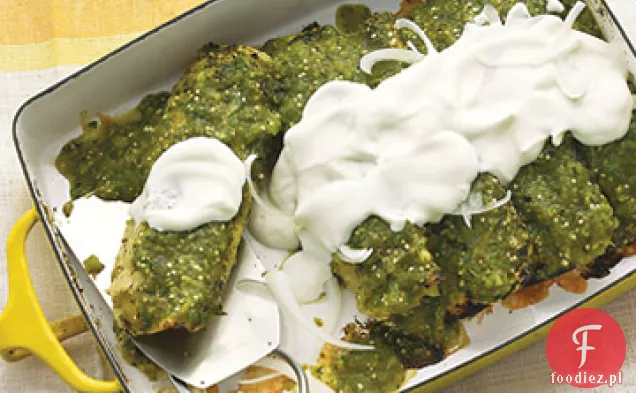 Kurczak Enchiladas Verdes