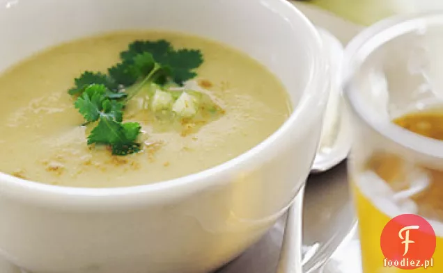 Schłodzona Zupa Tomatillo Z Maślanki