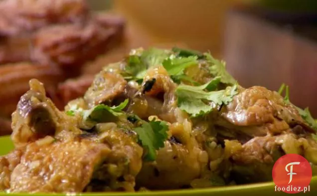 Duszony kurczak z pomidorami i Jalapenos