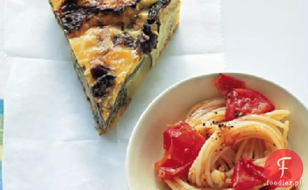 Spaghetti Pomidorowo-Czosnkowe