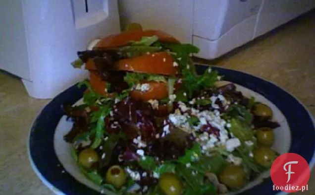 Pomidorowy Stos-Sałatka
