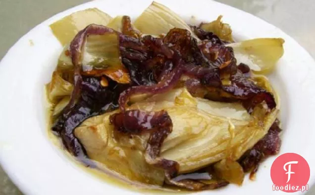 Cebula Miodowo-Chili Z Marynowanymi Karczochami