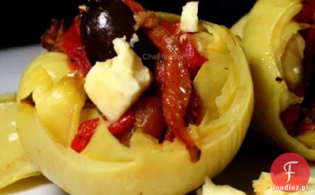 Feta-Nadziewane Karczochy