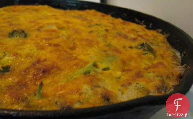Karczoch i brokuł Frittata / Crustless Quiche