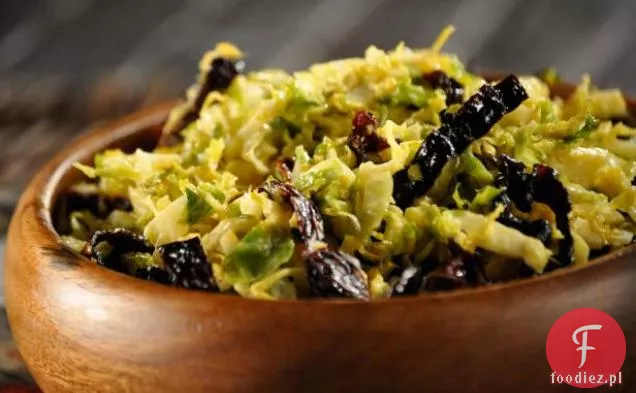 Ancho Chile Brussels Slaw