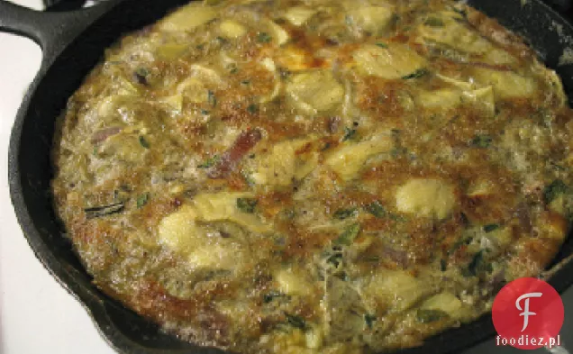 Karczoch & Cebula Frittata