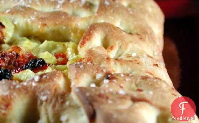 Karczoch, pomidor i Asiago Focaccia