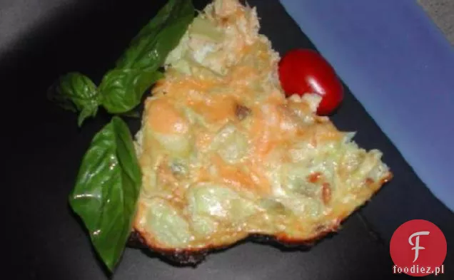 Karczoch i wędzone Gouda Crustless Quiche