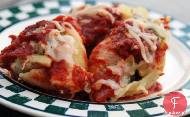 Muszle Nadziewane indykiem i karczochem