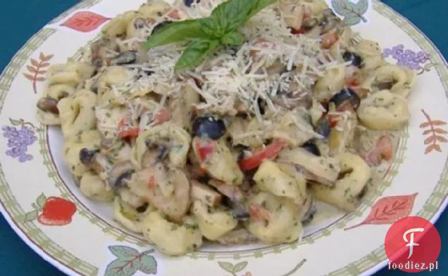 Pesto-Alfredo Ser Tortellini Z Grillowanym Kurczakiem