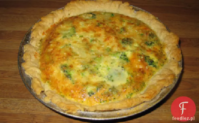 Quiche cytrynowo-brokułowe