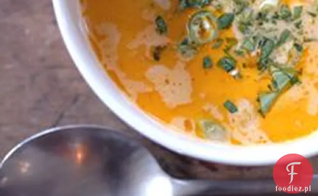 Bezglutenowa Tajska Zupa Z Kurczaka