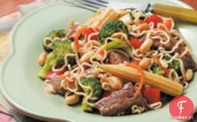 Wołowina z makaronem Ramen