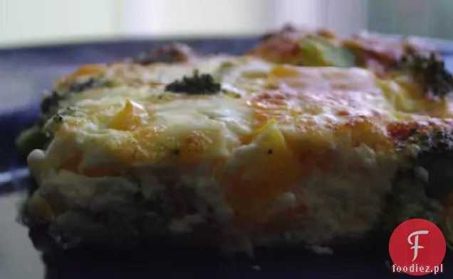 Leniwy Dzień Brunch Zapiekanka (Crustless Quiche)