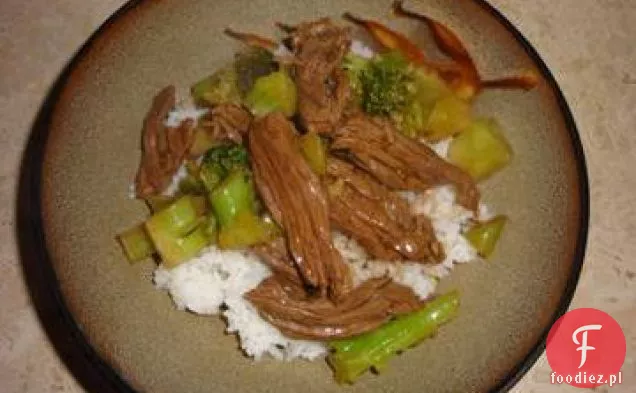 Cytrusowa wołowina i brokuły Stir-Fry