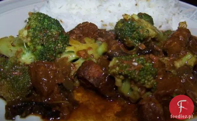 Crock Pot wołowina i brokuły