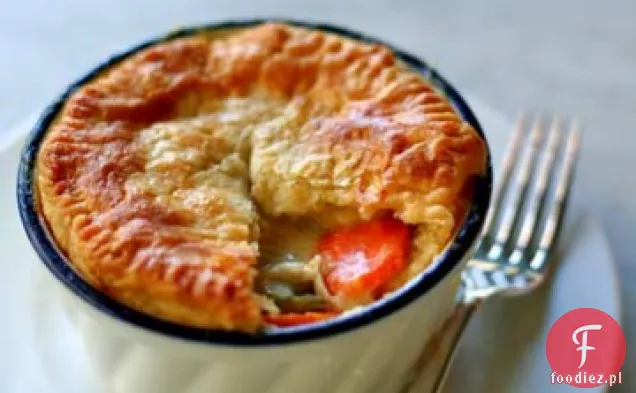 Domowy Kurczak Pot Pie Z Herbed Gravy