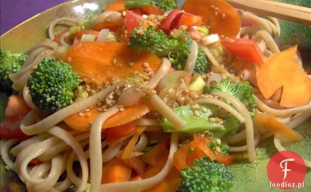 Smażone brokuły lub cukinia lub inne warzywa