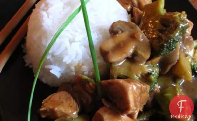 Kurczak z brokułami Stir-Fry