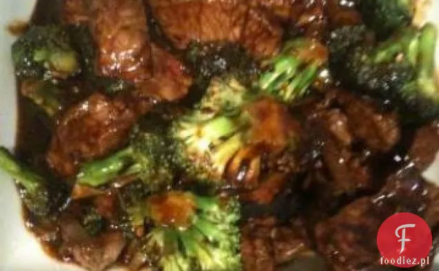 Miód wołowina i brokuły Stir Fry
